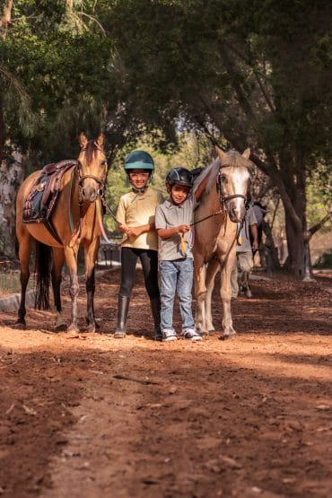 The Royal Stables Abu Dhabi Forest Trail Riding School
