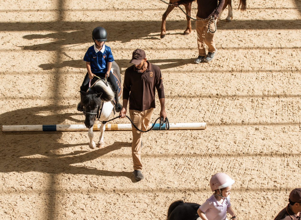 The Royal Stables Abu Dhabi Forest Trail Riding School